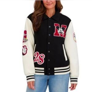 NEW! Mickey & Friends Disney Unisex Varsity Jacket